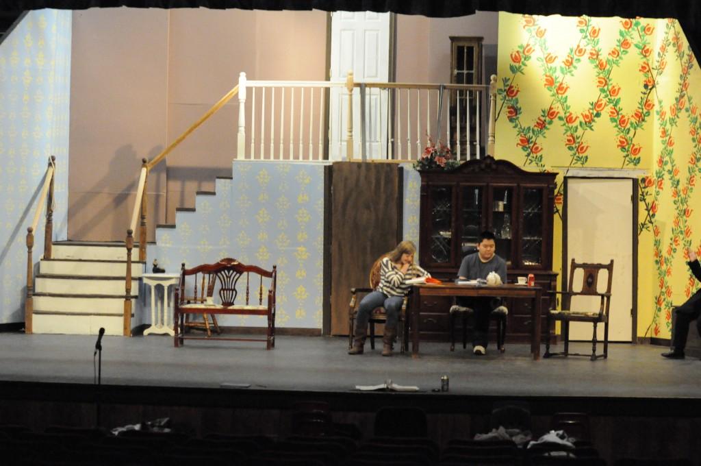 Bennett’s set design for the play will be the only set used during “Arsenic and Old Lace.”
