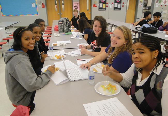 Students attend honor roll breakfast