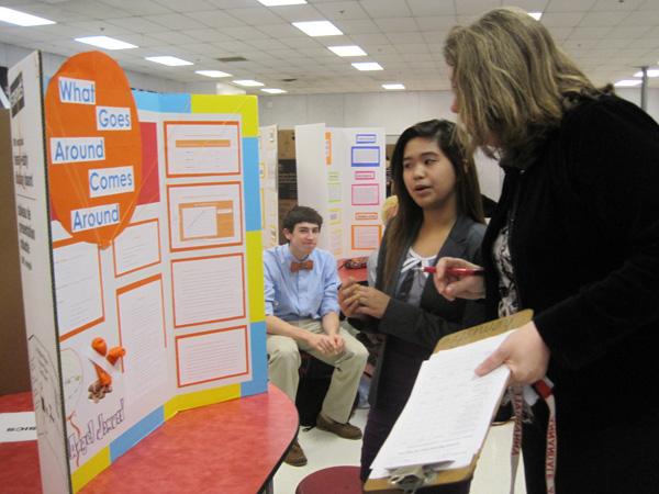 Students compete at science fair
