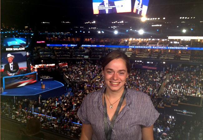 A students experience at the DNC