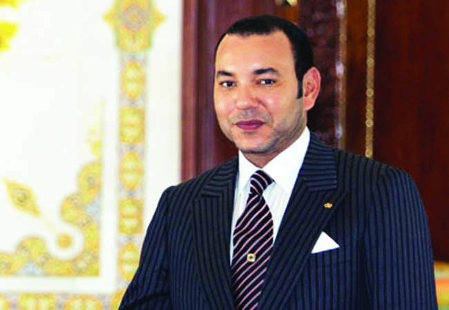 Morrocan president Mohammed VI, has been king since 1999 after the death of his father, King Hassan II 
