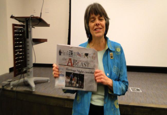 The A-Blast meets Mary Beth Tinker