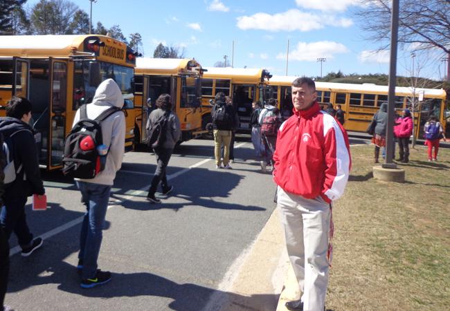 Assistant principal Jamie Carayiannis wants to remind students to be safe and responsible during spring break. 