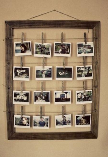 Space-saver+picture+frame+DIY