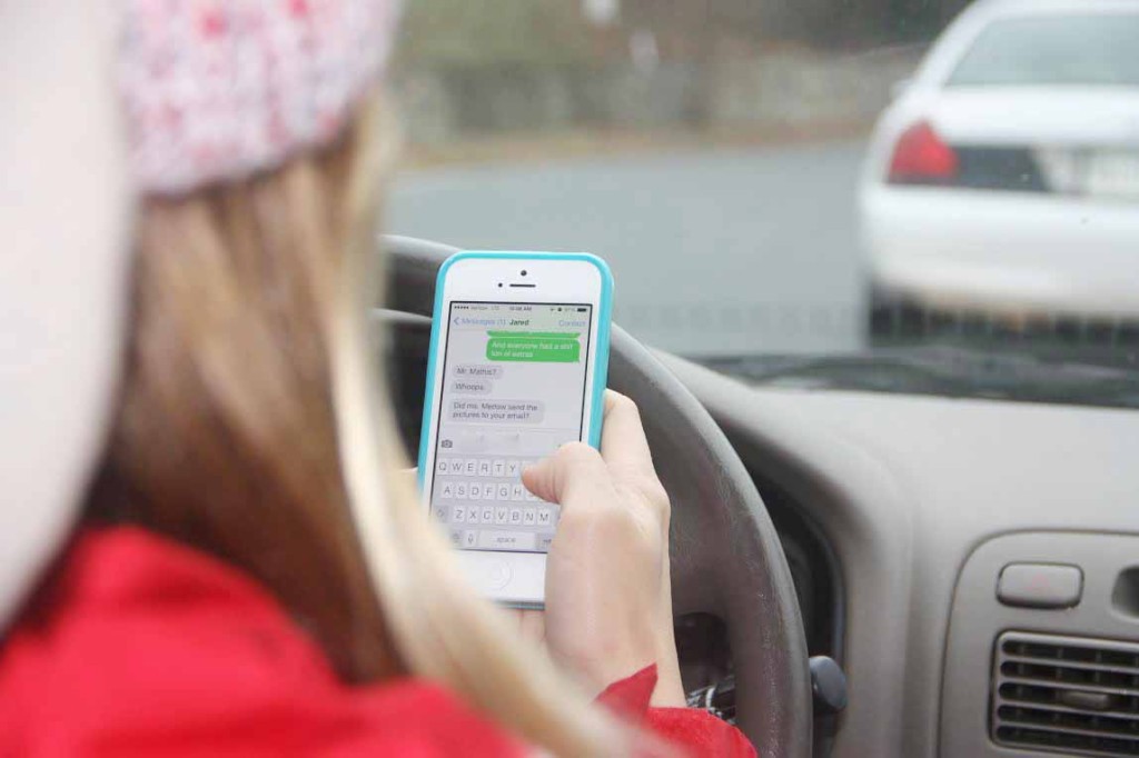 According to a poll at AHS, 44% of students said they had been in a car where the driver used a cell phone that put themselves or others in danger, which is less than the national average.