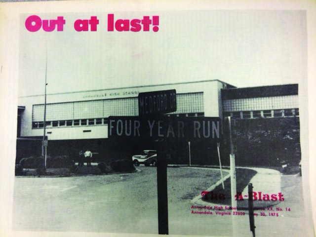 AHS and Four Year Run in 1975. 