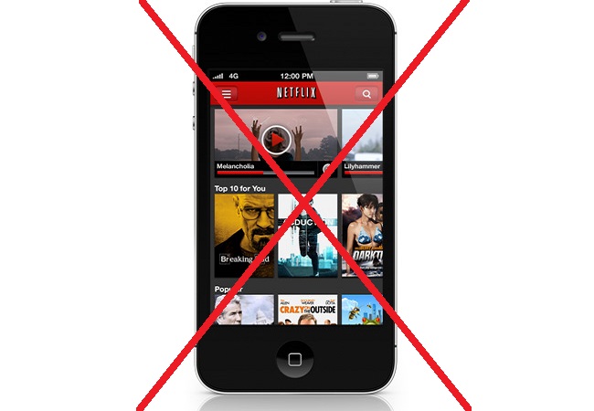 Access to Netflix is currently unavailable at AHS