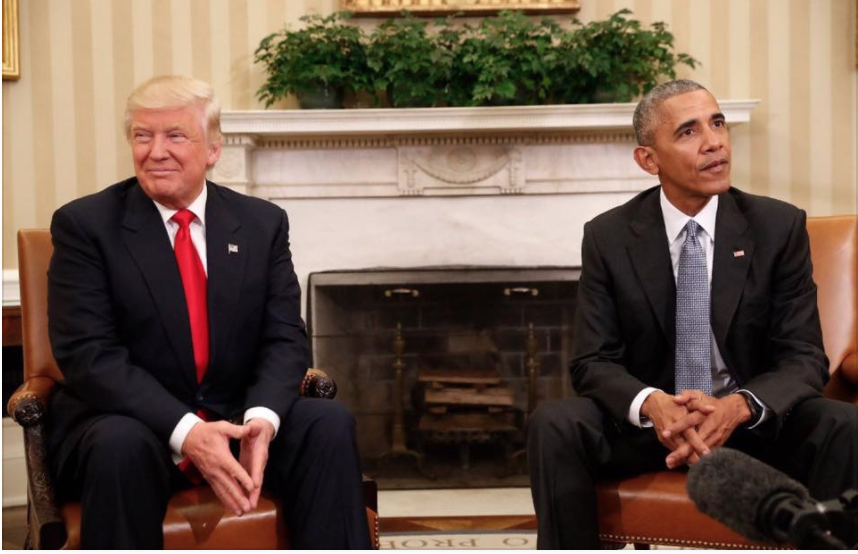 President-Elect+Trump+meets+with+President+Obama+to+ensure+a+smooth+transition+of+power.
