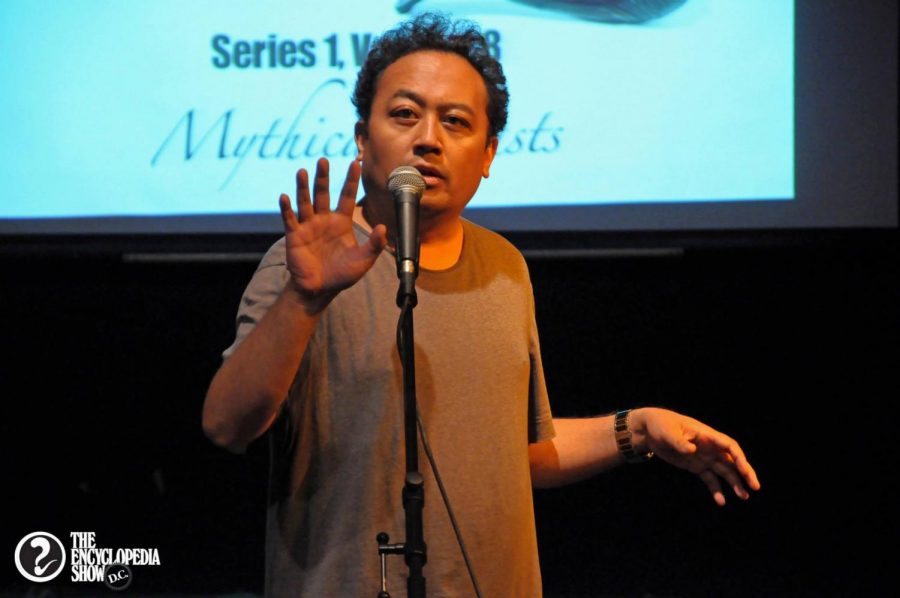 Regie Cabico will be visiting AHS and helping students in the creative writing class with spoken word workshops. 