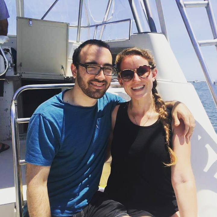 Uphold and her fiancé celebrate Father’s Day at the 2018 Ocean City Air Show in Maryland during this summer.