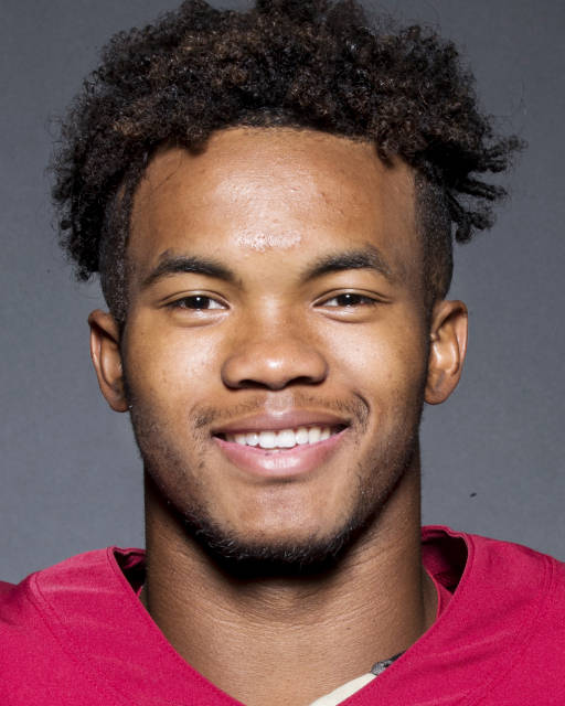 Quarterback Kyler Murray was awarded the Heisman Trophy for his 2018 season. Murray plays for the Oklahoma Sooners. 