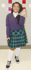 The winner of last year’s Halloween Costume Competition, junior Rebecca Zeballos as Darla from Finding Nemo.
