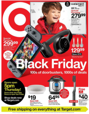 Targets Black Friday deals preview.