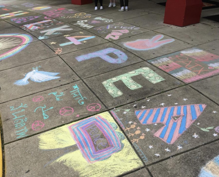 Annual Chalk for Peace event continues as planned