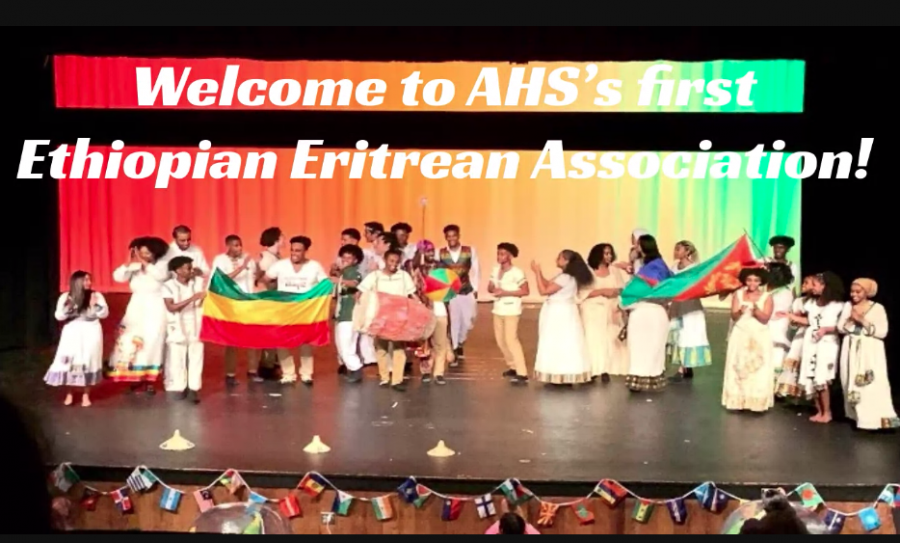 Seniors+Haleluya+Worku+and+Kidist+Bekele+presented+this+during+the+Ethiopian-Eritrean+Association%E2%80%99s+interest+meeting.+%E2%80%9CMy+favorite+part+of+the+first+meeting+was+when+everyone+started+talking+about+what+they+love+about+Ethiopia+and+Eritrea+and+it+felt+like+we+were+this+one+big+friend+group%2C%E2%80%9D+Worku+said.