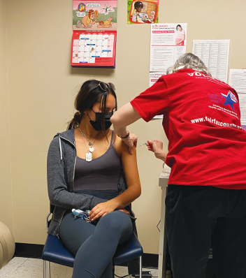 Over 7,600 volunteers from Fairfax County have helped out with vaccine administration, including doctors, nurses and members of the MCR .