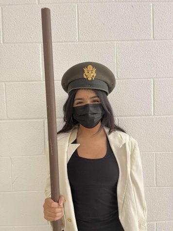 Madeline Rojas participates in Character Day